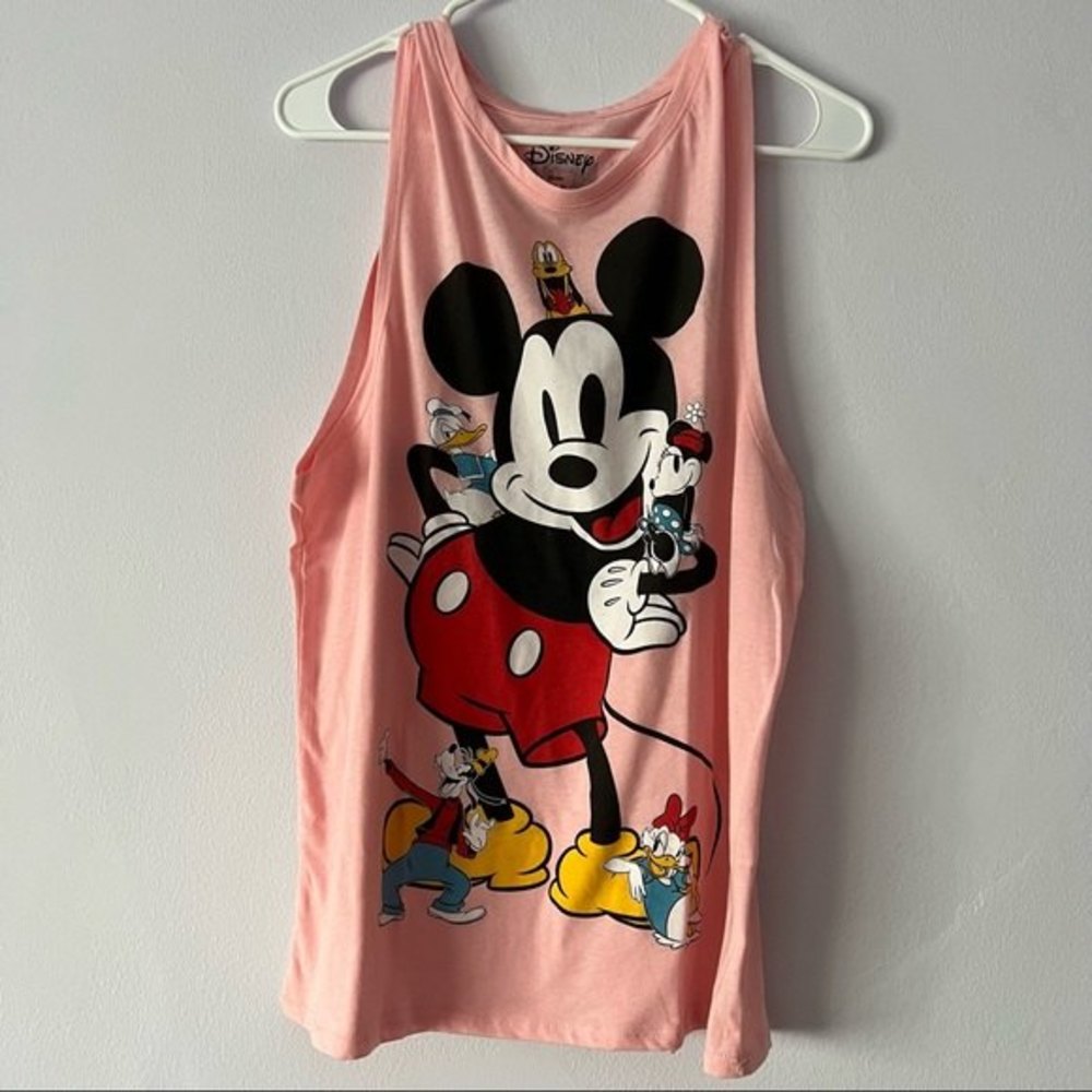 🪴 Disney Mickey Mouse Pink Graphic Tank